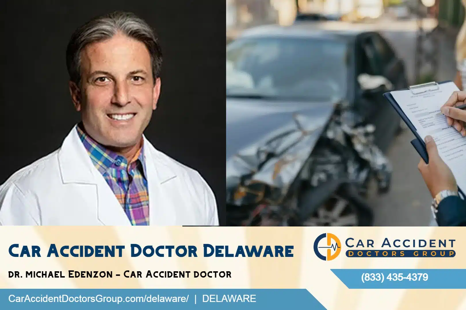 car accident doctor delaware chiropractor michael edenzon
