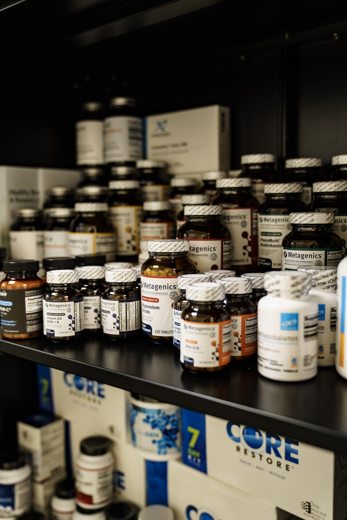 Supplements used in nutritional counseling